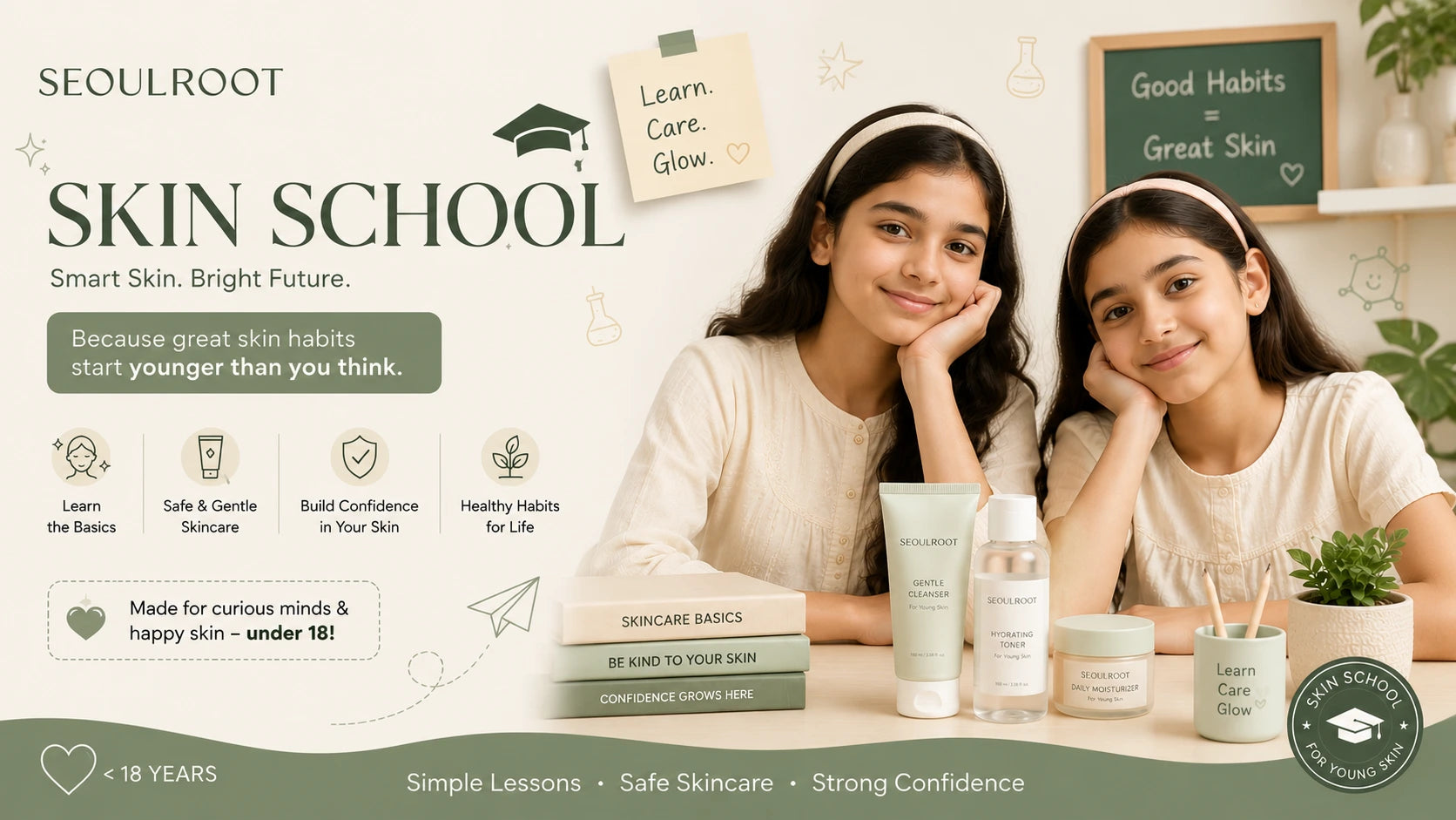 Skin School banner